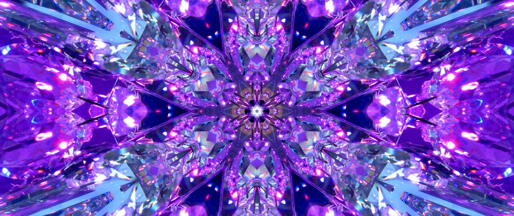A kaleidoscope shows multiple facets of a single image with beautiful bursts of colored gradient. Things are almost never black and white