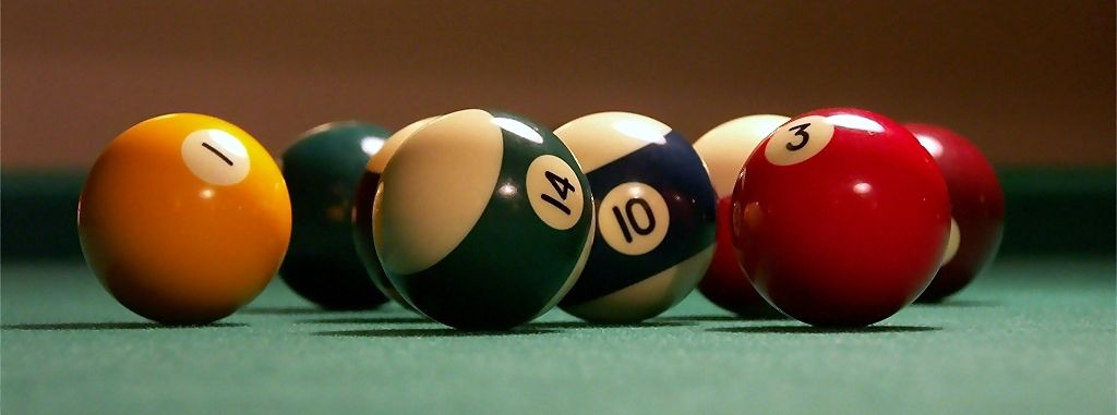 Billiard balls are make a different type of collision
